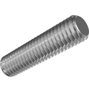 Genie Lift Part # 1285137GT - FULLY THREADED STUD, M6 - 1.0 x 25, ZINC PLATED, EA
