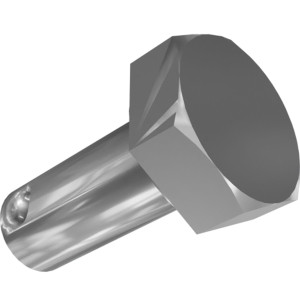 Genie Lift Part # 1286391GT - SCREW,HHC,M10-1.25 X 25, DIN960,8.8,Z, EA