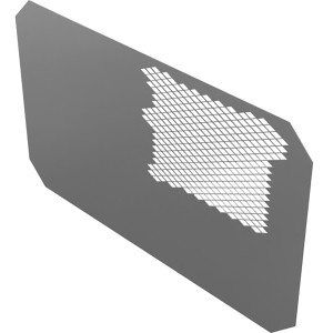 Genie Lift Part # 13677GT - PLATFORM GRATING,45" X 27"**, EA