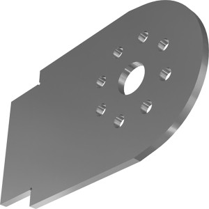 Genie Lift Part # 139553GT - PLATE,ROTATOR MOUNT,TOP, EA