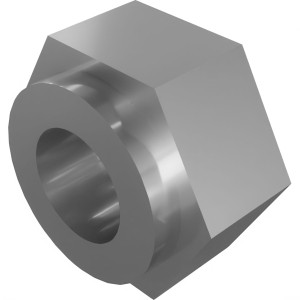 Genie Lift Part # 39328GT - NUT, WELD, 3/8-16, BLACK, EA