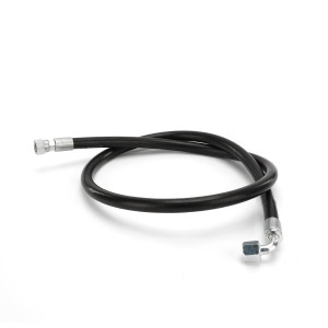 Genie Lift Part # 49143-6229GT - HOSE ASSY,1/2",90 FEM,STR FEM, EA