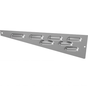 Genie Lift Part # 89647GT - PANEL,LOUVER,REAR,RIGHT, EA