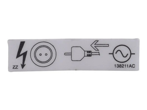 JLG Part # 70041510 | DECAL, AC SUPPLY HERE, EA
