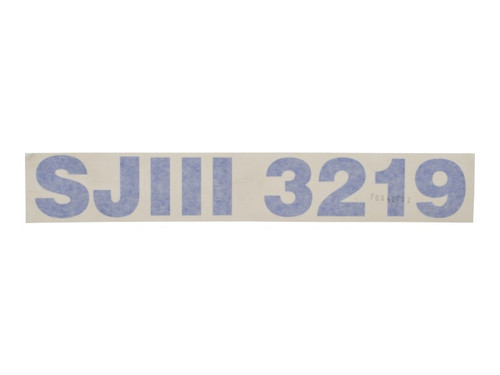 JLG Part # 70040892 | SJIII 3219 MODEL LABEL, EA