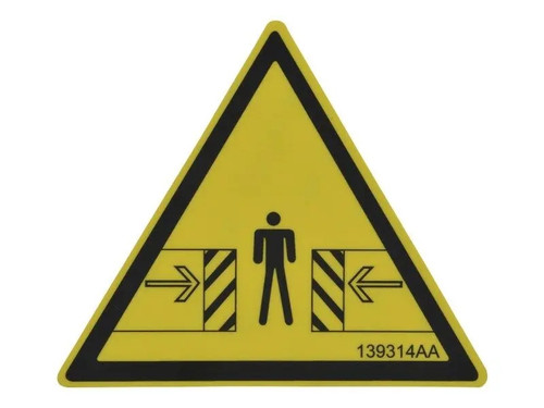 JLG Part # 70046023 | DECAL,BODY CRUSH, EA