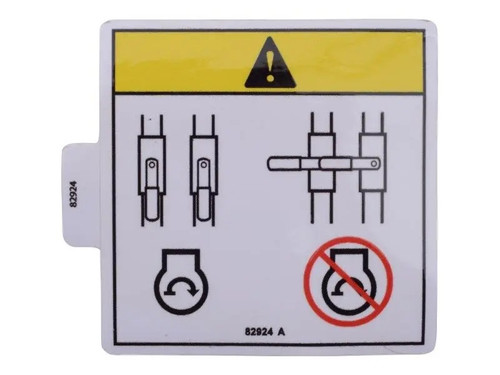 JLG Part # 70041066 | DECAL,CAUTION,SHUTOFF VALVE, EA