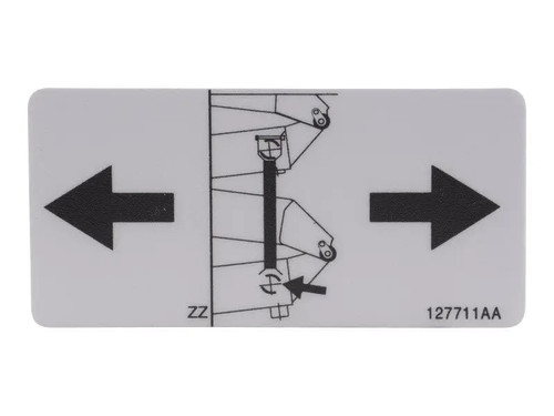 JLG Part # 70040916 | DECAL, SAFETY BAR, EA