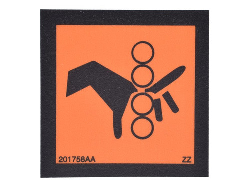 JLG Part # 70041556 | DECAL, PINCHING HAZARD, EA