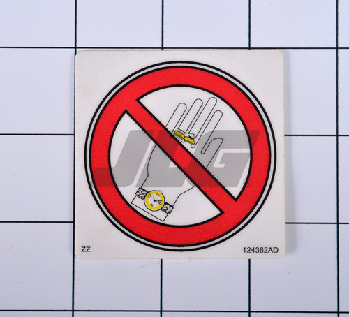 JLG Part # 70040634 | DECAL, DO NOT WEAR, EA