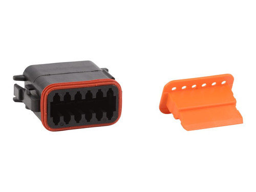 JLG Part # 4460836S | TERMINAL, CONN 12 POS PLUG BLK, EA