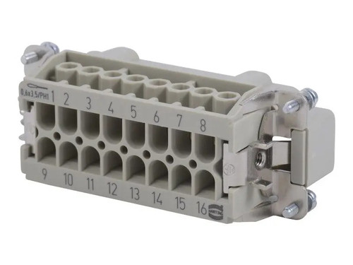 JLG Part # 70043677 | CONNECTOR,MALE 16 PIN, EA