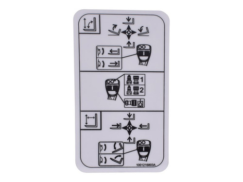 JLG Part # 1001216803 | DECAL,JOYSTICK, EA