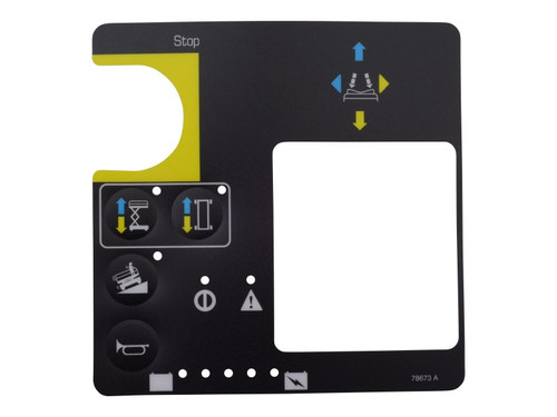 JLG Part # 70040798 | OVERLAY,PLAT CONT BOX GEN4, EA