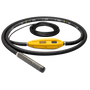 This tough little vibrator is perfect for consolidation jobs requiring up to 3 meters of protection hose length. It features integrated frequency conversion, meaning you won't need an external converter, and potted electronic components for a long service life. 