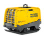 Wacker Neuson DPU90rLec770 US remote-control vibratory plate with Kohler diesel engine.