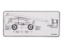 JLG Part # 1001229007 | DECAL,LIFT DIAGRAM 600A/AJ, EA