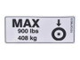 JLG Part # 1001247660 | DECAL,MAX TIRE LOAD ES1530L, EA