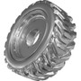 Genie Lift Part # 1283710GT - ASSY, WHEEL/TIRE, RT FF TIRE OIL BASED, 315/55D20-12 PLY, RH, EA