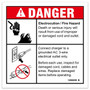Genie Lift Part # 1290659GT - DECAL,DANGER,ELECT HAZARD,PLUG, GS-1330m, EA