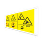 Genie Lift Part # 1293166GT - DECAL,TIP-OVER,CRUSH, GS-1330m, EA