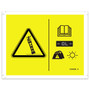 Genie Lift Part # 1294688GT - DECAL,PLATFORM OVERLOAD, MINI, EA