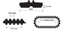  JLG Part # 70013457 Rubber Track