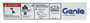 Genie Lift Part # 1293709GT - DECAL,MAX CAPACITY,LIFT TOOLS ACCESS DECK, 300LBS,WRD, EA
