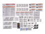 JLG 1932R replacement decals for machine reconditioning