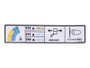 JLG Part # 1001234439 | DECAL,WARNING HI-CAP. (CE), EA