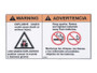JLG Part # 1001235794 | DECAL,BATTERY WARNING (SPAN), EA