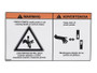 JLG Part # 1001235800 | DECAL,PINCH POINT (SPAN), EA