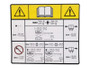 JLG Part # 1001256658 | DECAL,CAPACITY, ANSI, EA