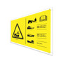 Genie Lift Part # 1267894GT - NEW SLOPE RATING DECAL SYMBOL, EA