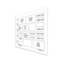 Genie Lift Part # 1284007GT - DECAL, RELAY FUSE PANEL, EA