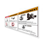 Genie Lift Part # 1293165FRGT - DECAL,DANGER/WARNING COMBO,GS-1330m, EA