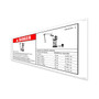 Genie Lift Part # 1294707FRGT - DECAL,DANGER,ELEC HAZARD,GS,MINI, EA