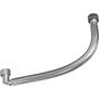 Genie Lift Part # 1296260-1500GT - HOSE ASSEMBLY - 1/2" FUEL GATES,STR FEM,90 FEM, 15", EA