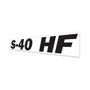 Genie Lift Part # 1296785GT - DECAL, CHASSIS, S-40 HF, WHITE, EA