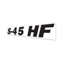 Genie Lift Part # 1296789GT - DECAL, CHASSIS, S-45 HF, BLUE, EA