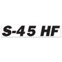 Genie Lift Part # 1296790GT - DECAL, CHASSIS, S-45 HF, BLACK, EA