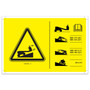 Genie Lift Part # 1299438GT - DECAL,SYMBOL,SLOPE RATING,Z34IC, EA