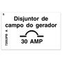 Genie Lift Part # 72053PBGT - DECAL,LABEL,30A CB, EA
