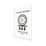 Genie Lift Part # 1305532GT - DECAL, LABEL, WHEEL LOAD, E-DRIVE, GS-1530/32, EA