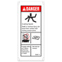 Genie Lift Part # 1305427GT - DECAL,DANGER-USE SAFETY ARM,H, EA