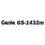 Genie Lift Part # 1305489GT - DECAL,COSMETIC,GENIE GS-1432m, EA