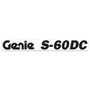 Genie Lift Part # 1304195GT - DECAL, COSMETIC, S-60 DC GENIE, EA