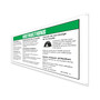 Genie Lift Part # 227213FRGT - DECAL, OPER INST,DC, FR, EA