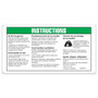 Genie Lift Part # 227213FRGT - DECAL, OPER INST,DC, FR, EA