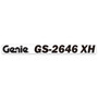 Genie Lift Part # 1307574GT - DECAL,COSMETIC,GS-2646XH, BLACK, EA